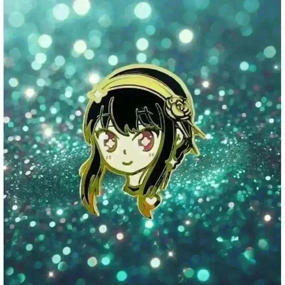 Spy X Family Anime Yor Forger Kawaii Enamel Pin - Picture 1 of 4